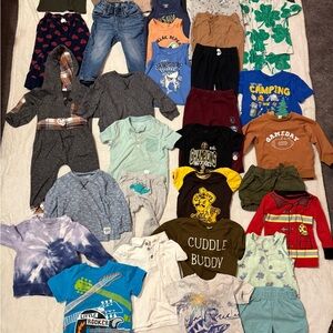 Bundle of boys 18month clothes. Used, good condition, no stains.